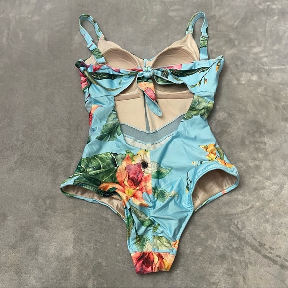 New! Leonisa BIO-PET Technology Gentle Abdominal Control Swimsuit 27662 - Picture 7 of 11